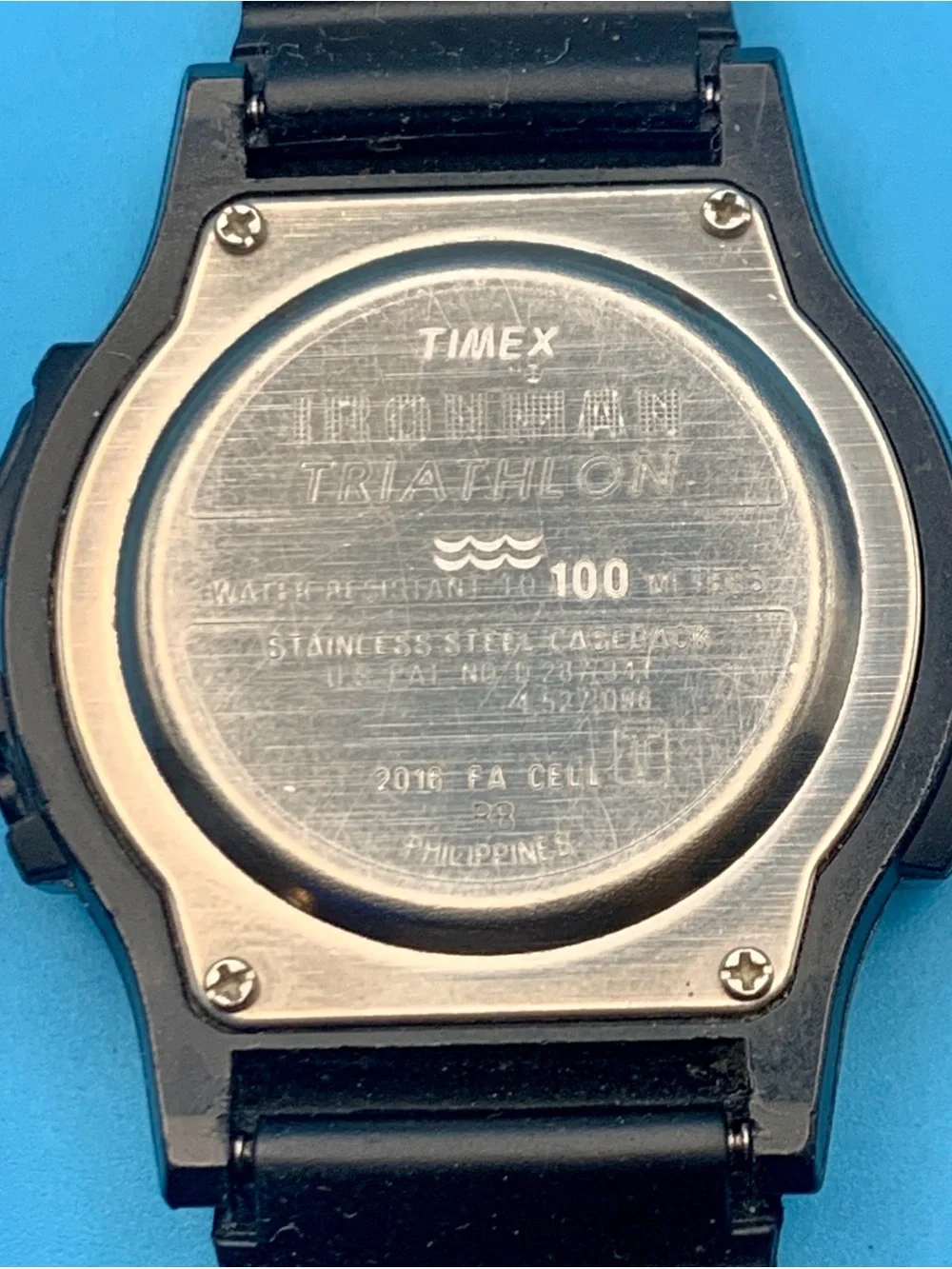 TIMEX IRONMAN TRIATHLON Men’s Vintage 1994 8 Lap Digital Watch Works New Battery